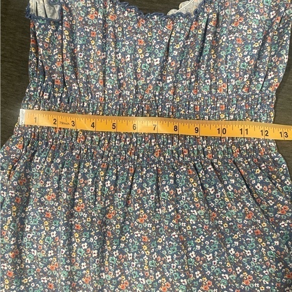 Urban Outfitters Boho Smocked Floral Mini Dress- size small - Picture 8 of 9